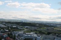 Aussicht von der Hallgrimskirkja über Reykjavik