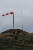 Stürmischer Spaziergang