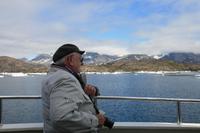 Bootsfahrt zu den Eisbergen in Tasiilaq am 21.07.