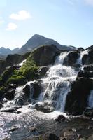 Wasserfall im Blumental in Tasiilaq