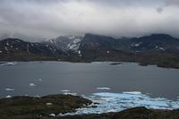 Sturm in Tasiilaq - Eisschollen treiben an Land