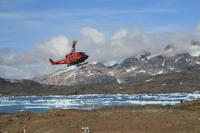 Helikopter-Flug nach Kulusuk