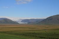 Blick vom Fosshotel Vatnajökull