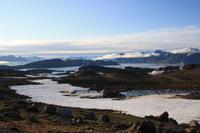 Blick von der Radarstation Kulusuk