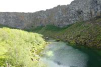 Ãsbyrgi-Schlucht