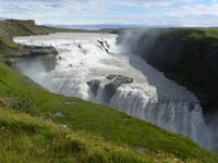 Island Wasserfall Gullfoss