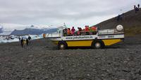 in der Gletscherlagune Jökulsarlon