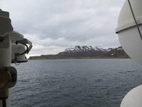 Einfahrt in den Hafen von Ísafjördur – Westfjorde Islands