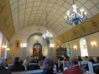 In der Kirche von Flateyrí