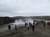 Am Godafoss – dem Götterwasserfall