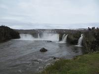 Am Godafoss – dem Götterwasserfall