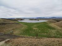An den Pseudokartern am Myvatn-See