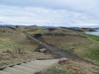 An den Pseudokartern am Myvatn-See