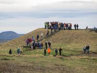 An den Pseudokartern am Myvatn-See