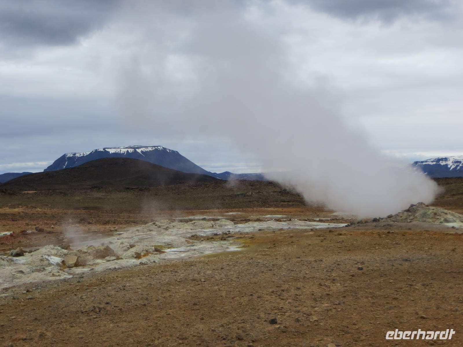 An den Schlammpfuhlen bei Námaskard
