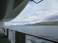 Ausfahrt aus Akureyri – auf zum Polarkreis