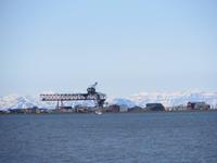 Auf Spitzbergen – Hafen von Longyearbyen