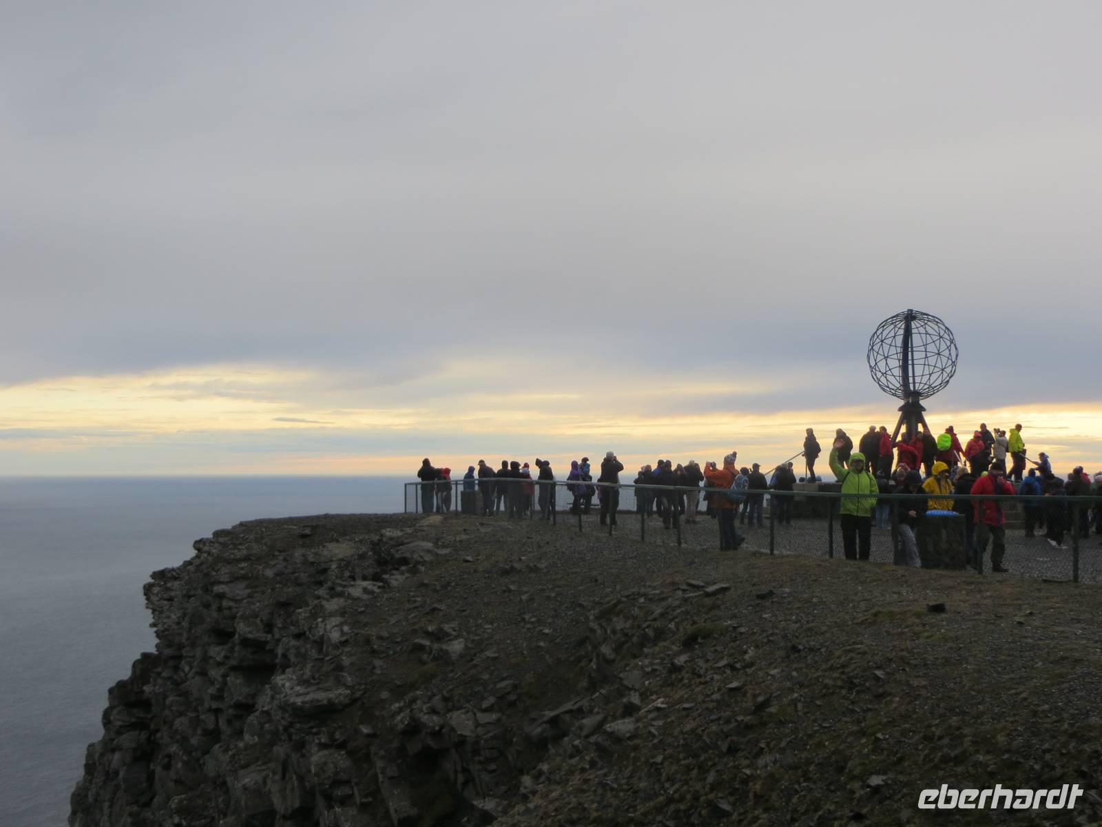 Mitternachtssonne am Nordkap