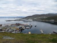 Hammerfest – Stadtpanorama vom Salem-Aussichtspunkt