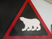 Im kleinen Museums des Eisbärenklubs in Hammerfest