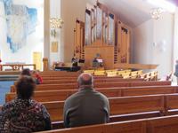 In der Kirche von Borge