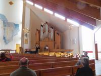 In der Kirche von Borge