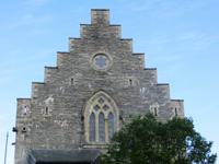 Stadtspaziergang in Bergen – Giebel der Håkonshalle