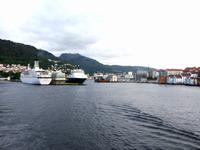 Ausfahrt aus der Hansestadt Bergen