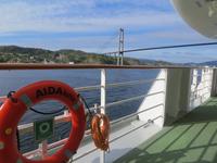 Ausfahrt aus der Hansestadt Bergen