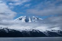 Vulkan Beerenberg auf Jan Mayen - die Spitze ist sichtbar!