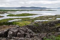 Althing Versammlungsplatz im Thingvellir Nationalpark auf Island