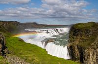 Gullfoss - der goldene Wasserfall auf Island