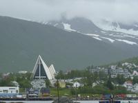 139 Tromsö - Blick auf die Eismeerkathedrale