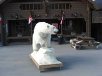 der Hauptplatz in Longyearbyen