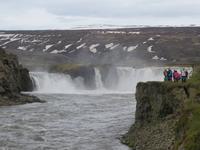 Am Godafoss – dem Götterwasserfall