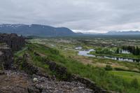 Blick in den Thingvellir Nationalpark