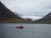 Einfahrt in den Hafen von Ísafjördur – Westfjorde Islands