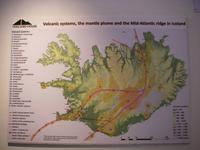 im Volcano House in Reykjavik - Plattengrenzen