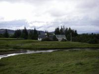 Kirche im Nationalpark Pingvellir