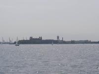 Blick auf Ellis Island