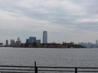 Blick auf Ellis Island