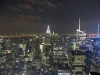auf dem Rockefeller Center - Blick auf das Empire State Buidling