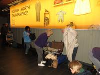 umpacken am Flughafen