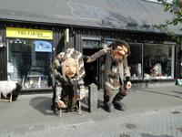Lustige Gefährten in Reykjavik