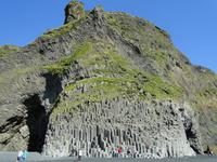 Die Basaltsäulen am Reynisfjara