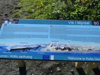 Am Denkmal der deutschen Seefahrer in Vik