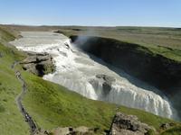 Der Wasserfall Gullfoss
