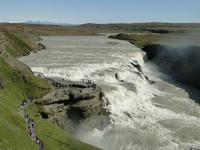 Der Wasserfall Gullfoss