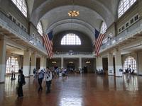 Im Einwanderermuseum Ellis Island