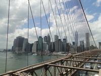 Spaziergang über die Brooklyn Bridge
